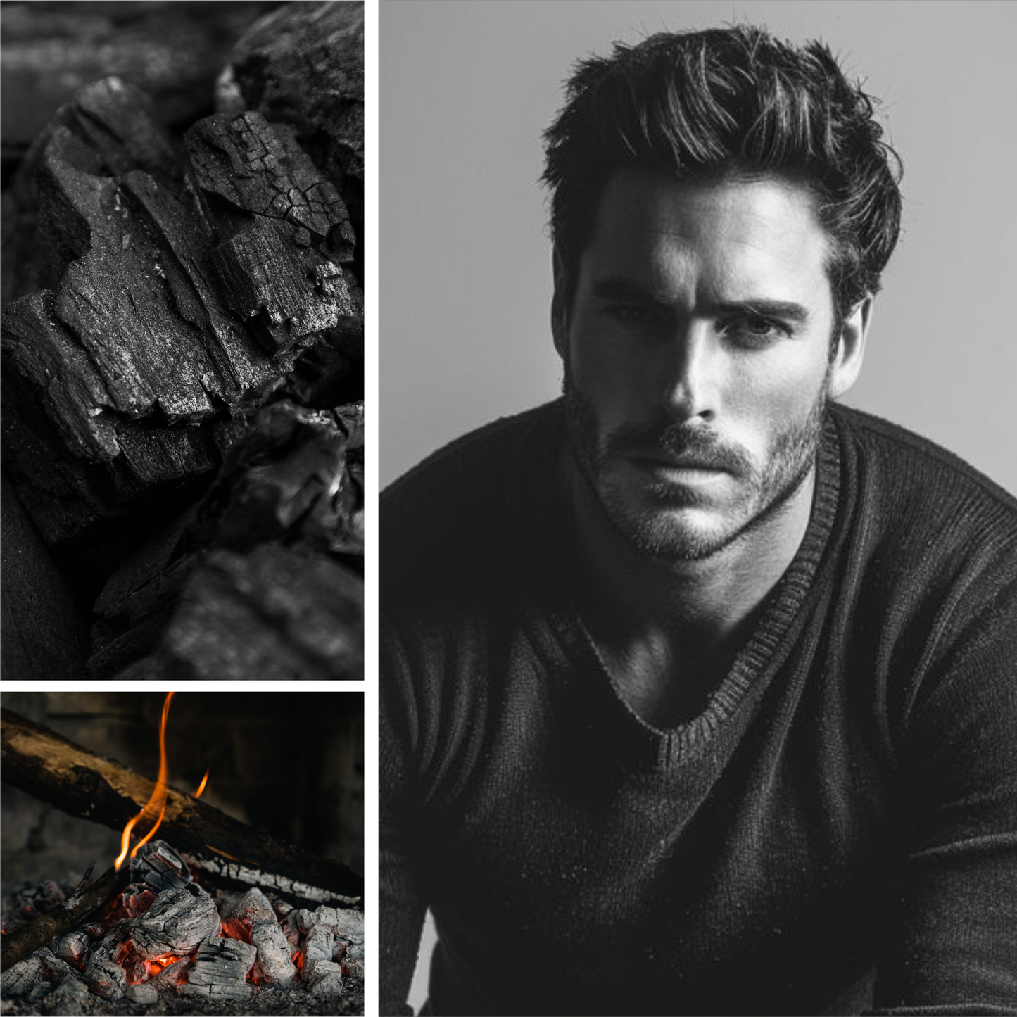 Charcoal + Torched Woods  Fragrance Oil