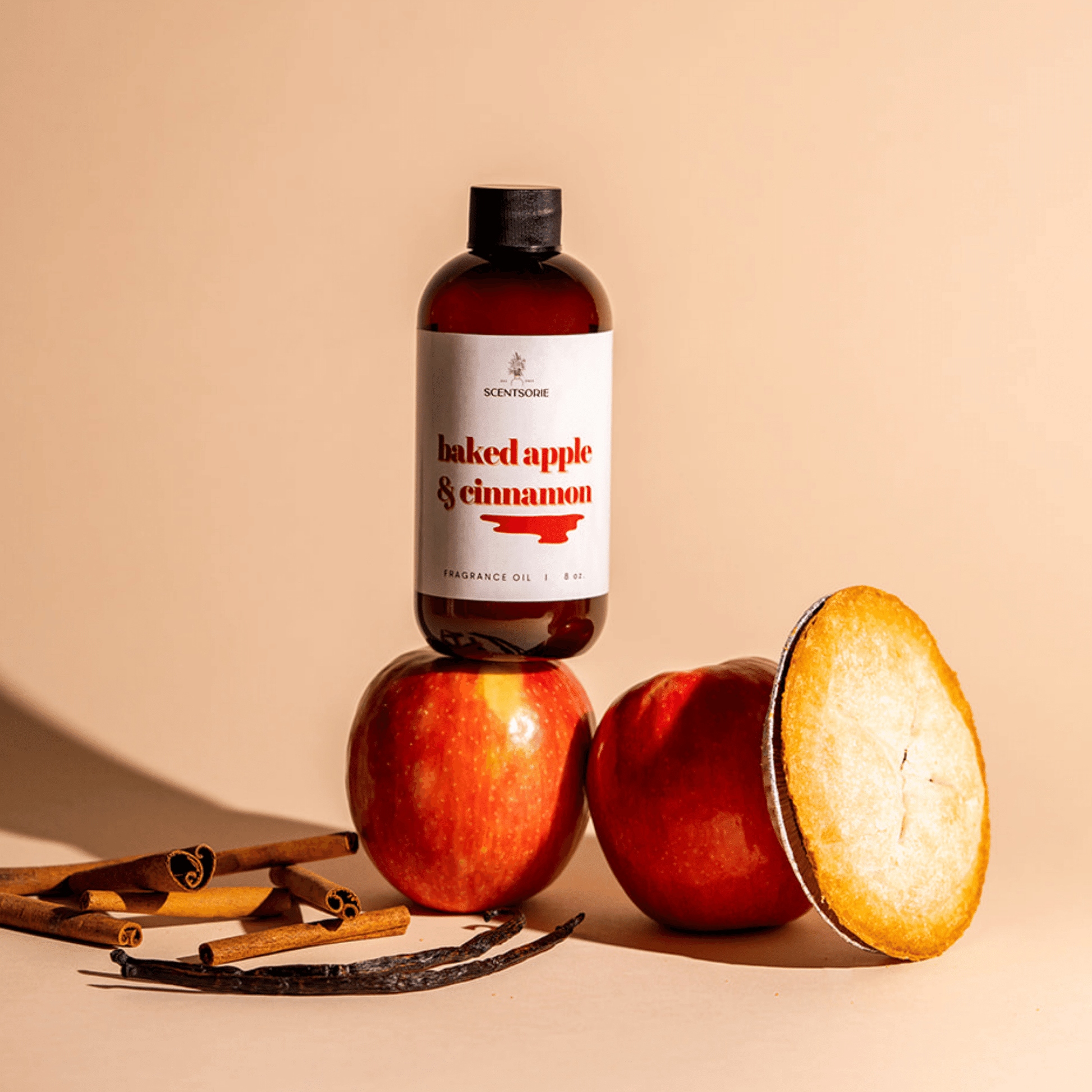 Baked Apple Cinnamon fragrance oil for candle soap making